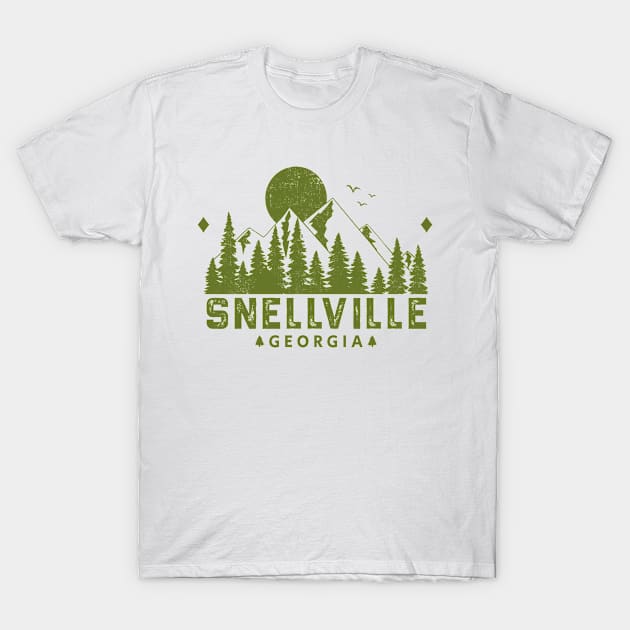 Snellville Georgia Mountain Sight T-Shirt by HomeSpirit